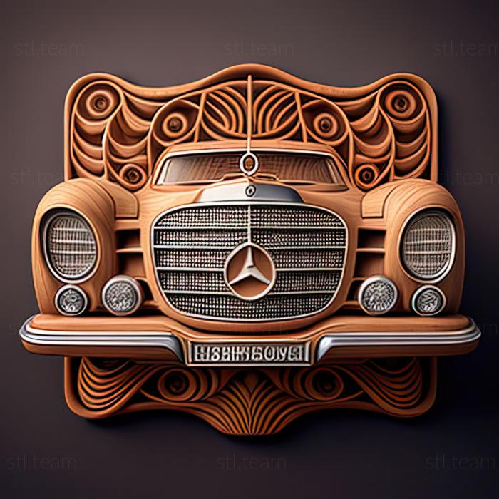 3D model Mercedes Benz W110 (STL)